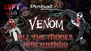 Pinball FX 🟡 Marvel Pinball: Venom ► All the Modes & Wizard