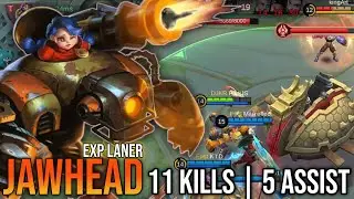 Jawhead VS Xborg in EXP Lane | Mobile legends