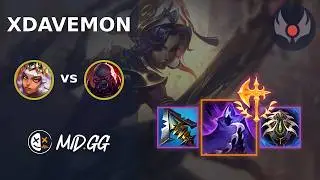 MID.GG: [ xDavemon ] Qiyana MID vs Sion | NA GRANDMASTER | LOL Season 2026
