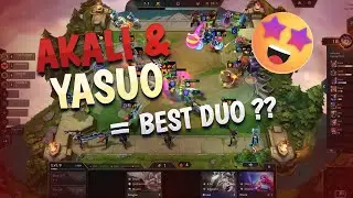 BEST DUO - AKALI & YASUO ?? TRUE DAMAGE + SENTINEL WIN | TFT SET 10 RANKED
