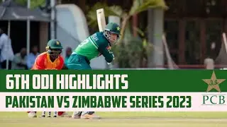 Pakistan vs Zimbabwe 6th ODI Highlights 2023|Pakistan vs Zimbabwe series 2023