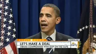 Obama Compromises with GOP on Tax Cuts