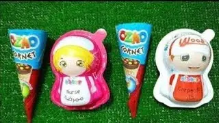 ASMR Most Popular Chocolates / lots of colorful rainbow lollipops candies /unpacking surprise egg