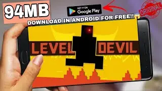 DOWNLOAD LEVEL DEVIL - NOT A TROLL GAME IN ANDROID FOR FREE | 100% WORKING | MENON GAMING.