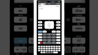 How to store a function on TI-NSPIRE Calculator