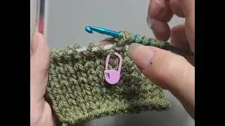 knooking tutorial - KFB / knit front back