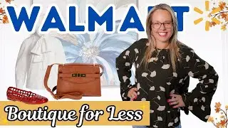 Chic Over 40 Walmart Outfits 🍂2025  Fall Fashion Without the Price Tag Outfit Try-On haul