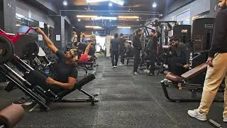 Leg workout at gym  ||  Hard leg press workout || Gym exercises for legs 