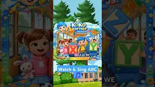 Sing Along ABC Song 🎵 #ABCSong #kidssongs #learning