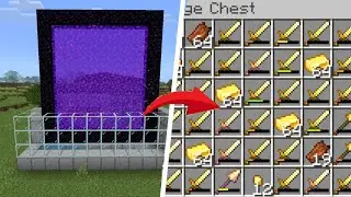 Fastest Gold farm ever for mcpe/xbox#minecraft #video