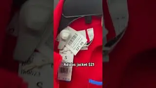 Adidas track jacket at Burlington coat for the low. #adidas #sale #jacket #thrift #reseller #nike