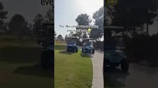 Max can&rsquo;t STOP overtaking in a Golf Cart💀😱