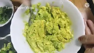 Avocado Guacamole/Butter Fruit Salad/High Fat Diet Food