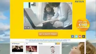 RTE.ie Aviva 'Kids Select' Full Screen