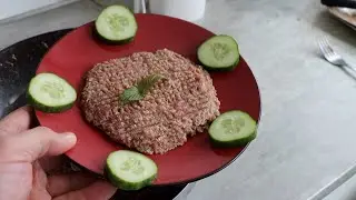 Kibbeh Nayyeh -- Lebanese Beef or Lamb Tartare
