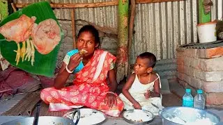 How To Cook Santal Tribe By// Chicken Spare Parts Recipe & Chicken Spare Parts Cooking