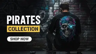 BYCADS Pirate Edition⚓ | 4 Powerful Oversized T-Shirt Designs🔥