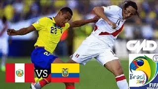 Per&uacute; vs Ecuador (0-2) Eliminatorias 2014 Relato Daniel Peredo CMD (Jornada 3)