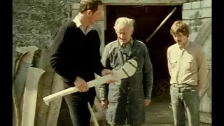 Brian Cody chosing his Hurls before the 1982 All-Ireland Hurling Final