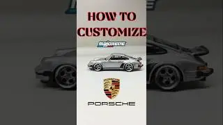 Customizing Majorette Porsche 930 Turbo #diecast #customdiecast #hotwheels ##toycars