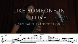 Like Someone In Love (in 5/4) - Sam Yahel transcription