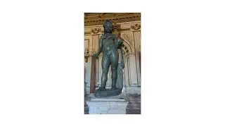 Sculptures in the Capitoline Museums, Rome, May, 2025