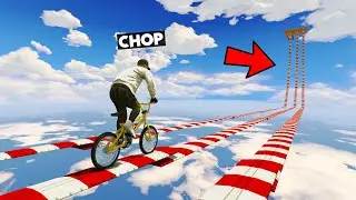 COMPLETING THE LONGEST BIKE RACE IN THE HISTORY OF RACE GTA 5 WITH CHOP