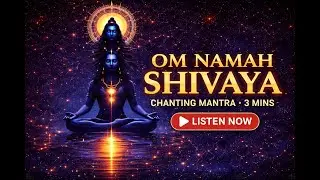 OM NAMAH SHIVAYA | 3-Minute Divine Chant | Calm Mind &bull; Deep Peace