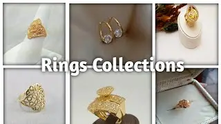 Latest New Gold Rings Design For Girls Part 2 I Sharifa Fashion
