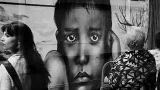 Graffiti for refugees - World Refugee Day 2014, Bulgaria