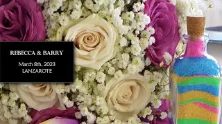 Rebecca & Barry&acute;s Lanzarote Wedding, 2023