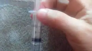 V&iacute;deo jeringa 3 ml, &oacute; 3 cc equivalen a una cuchara mediana.