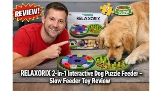 🐶 RELAXORIX 2-in-1 Interactive Dog Puzzle Feeder Review &ndash; Is This Slow Feeder Toy Worth It? 🐾