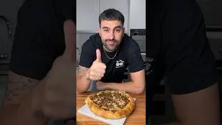 FUGAZZETA de CHORIZO Y QUESO (Receta) #shorts #pizza #pizzalover