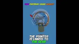 How does a pressure gauge work?