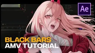 How To Do Black Bars (no plugins needed) | After Effects AMV Tutorial