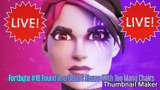 Fortbyte #16 Found in a Desert House With Too Many Chairs