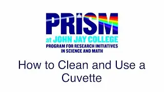 How to Clean and Use a Cuvette