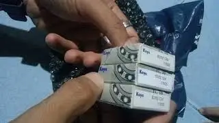 unboxing koyo bearing 6302 size from lazada....