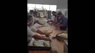 Making challah at semifreddis