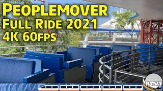 TTA Peoplemover - Full Ride 2021 - 4K 60fps - Walt Disney World