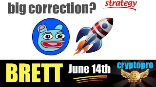 Big Correction Incoming for BRETT??? I'm Waiting For It! FULL Chart Analysis 😎💥🚩