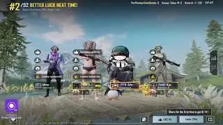 LIVE NOW 🔥PUBG Mobile intense gameplay + clutch moments 😈
