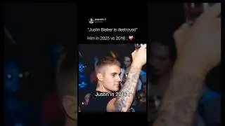 Justin Bieber is destroyed in 2025 they said 😭 meanwhile him in 2025 vs 2016 🩷