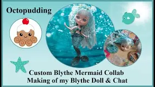 #Custom #Blythe #Mermaid Doll #Collaboration
