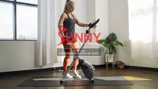 Stationary Exercise Foldable Bike SF-B2989 | Sunny Health & Fitness | Sunny Studios