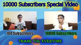 10k Subscribers Special Video | Thank you for everything 🙏🏻❤ | TTEG Unbox