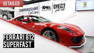 New Ferrari 812 Superfast Protection Detail | Staffordshire Car Care Detailing | Xpel | Gyeon Quartz