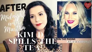 Kim D. Spills The Tea! RHONJ Interview on AFTER Midnight w/ Martha