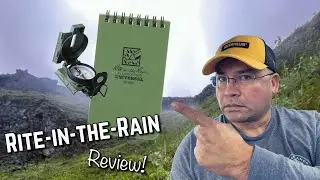 ОБЗОР БУМАГИ Rite-In-the-Rain! Да... С ней можно писать под дождём! #обзор #на природе